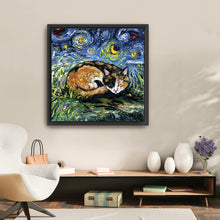 Sleepy Calico Night