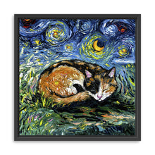 Sleepy Calico Night