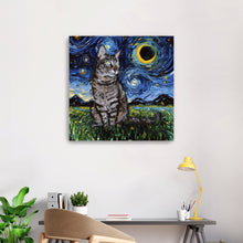 Tabby Canvas Wall Art
