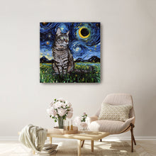Tabby Canvas Wall Art