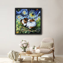 Sleepy Jack Russell Pup Night