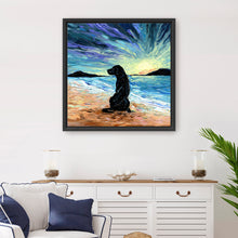 Beach Days - Black Labrador