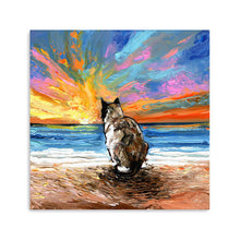 Beach Days - Snowshoe Cat