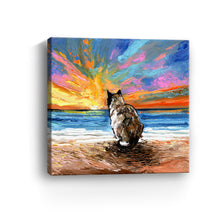 Beach Days - Snowshoe Cat