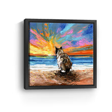 Beach Days - Snowshoe Cat