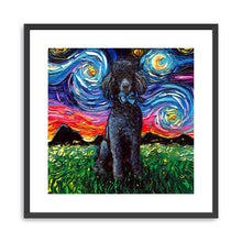 Black Poodle Night