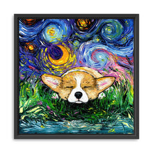 Sleepy Corgi Night