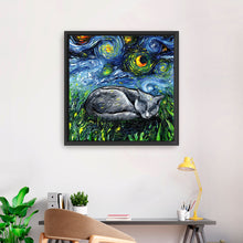 Sleepy Russian Blue Night