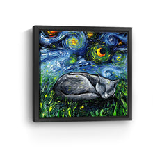 Sleepy Russian Blue Night