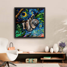 Sloth Starry Night