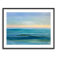 Turquoise Abstract Horizontal