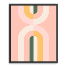 Midcentury Rainbow Abstract