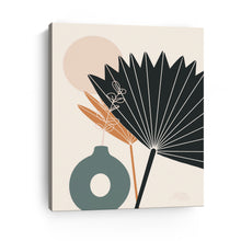 Paper Palms Vase