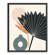 Paper Palms Vase
