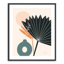 Paper Palms Vase