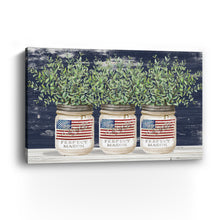 Flag Mason Jar Trio