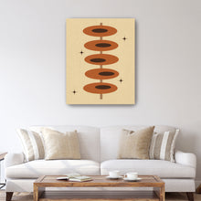 Midcentury Stars And Ovals