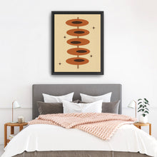 Midcentury Stars And Ovals