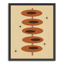 Midcentury Stars And Ovals