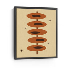 Midcentury Stars And Ovals