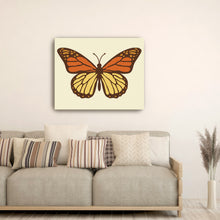 Yellow And Orange Butterfly