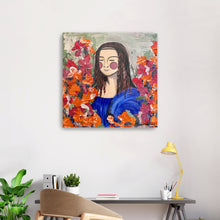 Mona Lisa in the Garden