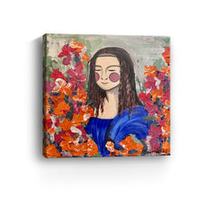 Mona Lisa in the Garden