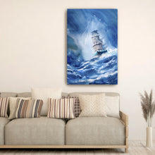 Sailing Boat in the Storm