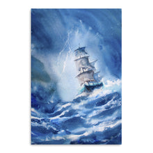 Sailing Boat in the Storm