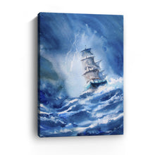 Sailing Boat in the Storm