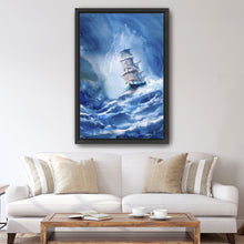 Sailing Boat in the Storm