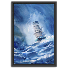 Sailing Boat in the Storm