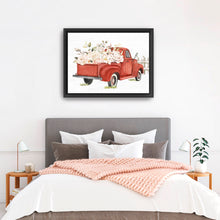 Red Floral Truck