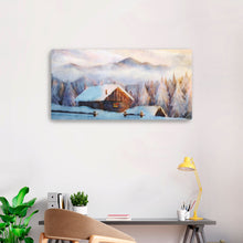 December Log Cabin