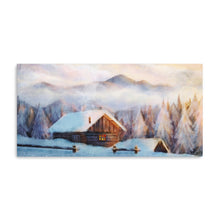 December Log Cabin