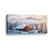 December Log Cabin