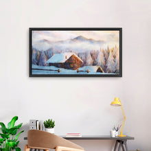 December Log Cabin