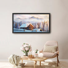 December Log Cabin