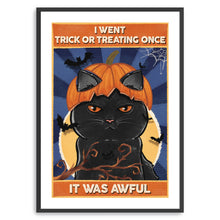 Puss on Pumpkin Hat