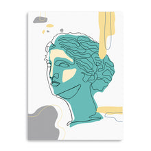 Blue Greek Woman