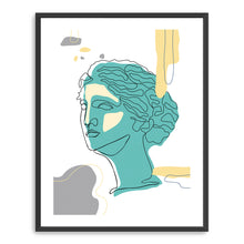Blue Greek Woman