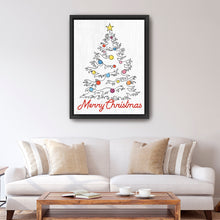 Christmas Tree Line Art II