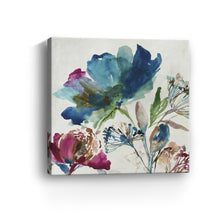 Turquoise on Watercolor Floral