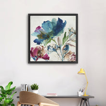 Turquoise on Watercolor Floral