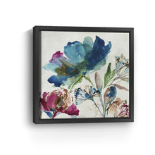 Turquoise on Watercolor Floral