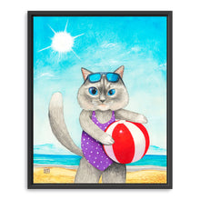 Kitty at the Beach