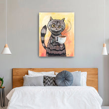 Morning Coffee Cat