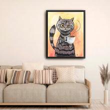 Morning Coffee Cat
