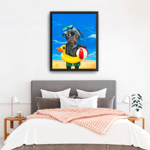 Pug at the Beach