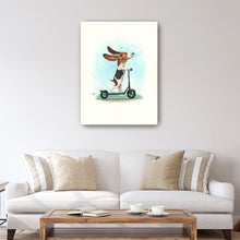 Basset on Wheels